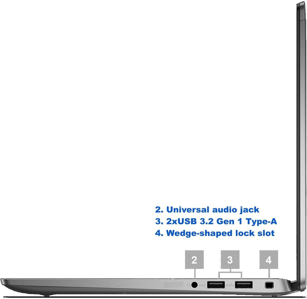 Dell Latitude 7450 14' FHD+ Ultralight Laptop, Intel Core Ultra 7-165H vPro, 32GB RAM, 1TB NVMe SSD, WiFi 7, BT, Webcam, HDMI, USB-C, Thunderbolt, Backlit Keyboard, Windows 11 Pro