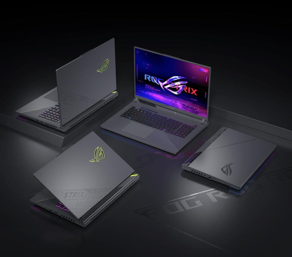 ASUS ROG Strix G18 Latest 2026 AI Gaming Laptop Copilot + PC 18' 2.5K Nebula 240Hz Display (Ryzen 9 8940HX, GeForce RTX 5070 8GB, 16GB DDR5, 4TB SSD, RGB KB, WiFi 6E, BT 5.4, Win 11 Pro) w/DKZ Hub