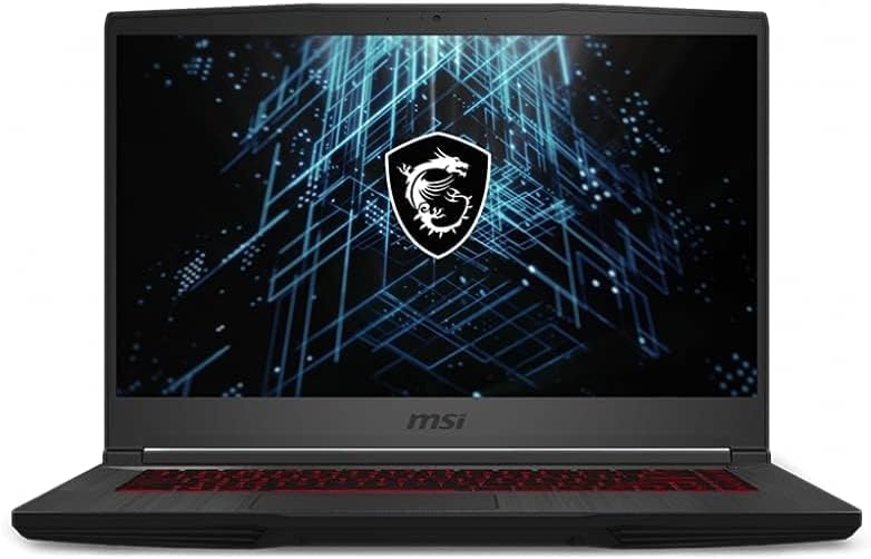 MSI GF65 Thin 10UE Gaming Laptop: 15.6' 144hz IPS-Level Screen, Intel 10th Gen i5-10500H, NVIDIA GeForce RTX3060, 512GB SSD, 8GB Memory, Black