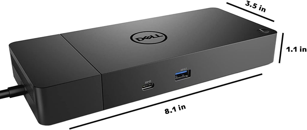 Dell WD19S Docking Station with 180W Power Adapter and 130W Power Delivery - USB Type-C HDMI, Dual DisplayPort (WD19S180W) -Boomph's Comprehensive Ultimate Performance Dock Solution for Your Workspace