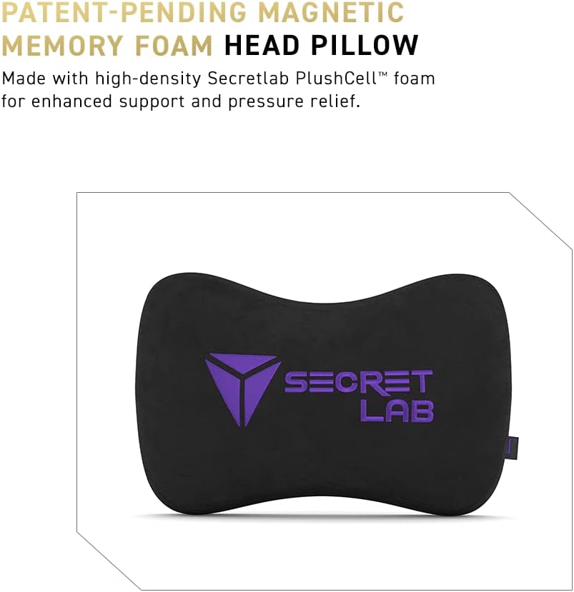 Secretlab Titan Evo The Joker Gaming Chair - Reclining - Ergonomic & Comfortable Gaming Chair with 4D Armrest - Magnetic Head Pillow & 4-Way Lumbar Support - Small - Black/Purple - Leatherette