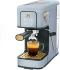 Slim Espresso Maker – 20‑Bar Pressure, Dual‑Spout 52 mm Portafilter, 50 oz Removable Tank, 2‑in‑1 Steam Wand & Touch Controls (Cornflower Blue)