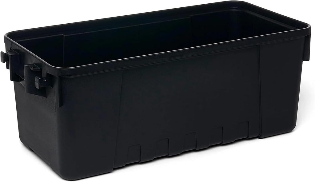 Plano 4 Pack Medium Sportsman's Trunk for Outdoor or Indoor Gear and Tools for Hunting, Camping and Fishing Equipment, Rugged Organization, Black