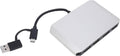 USB C and USB 3.0 to Dual 4K DisplayPort HDMI Adapter, 4K 60Hz, Monitor Splitter Extended Display for Dual Monitor, for 7 8 8.1 10 11, OS X 10.8 and Later