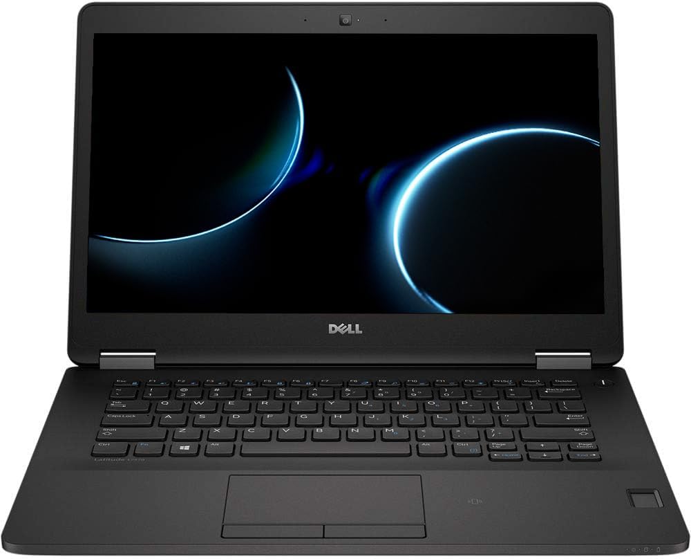 Dell Latitude E7470 14-Inch Display Laptop, Intel Core i5-6300U, 8GB RAM, 256GB SSD, Camera, Windows 11 Pro (Renewed)
