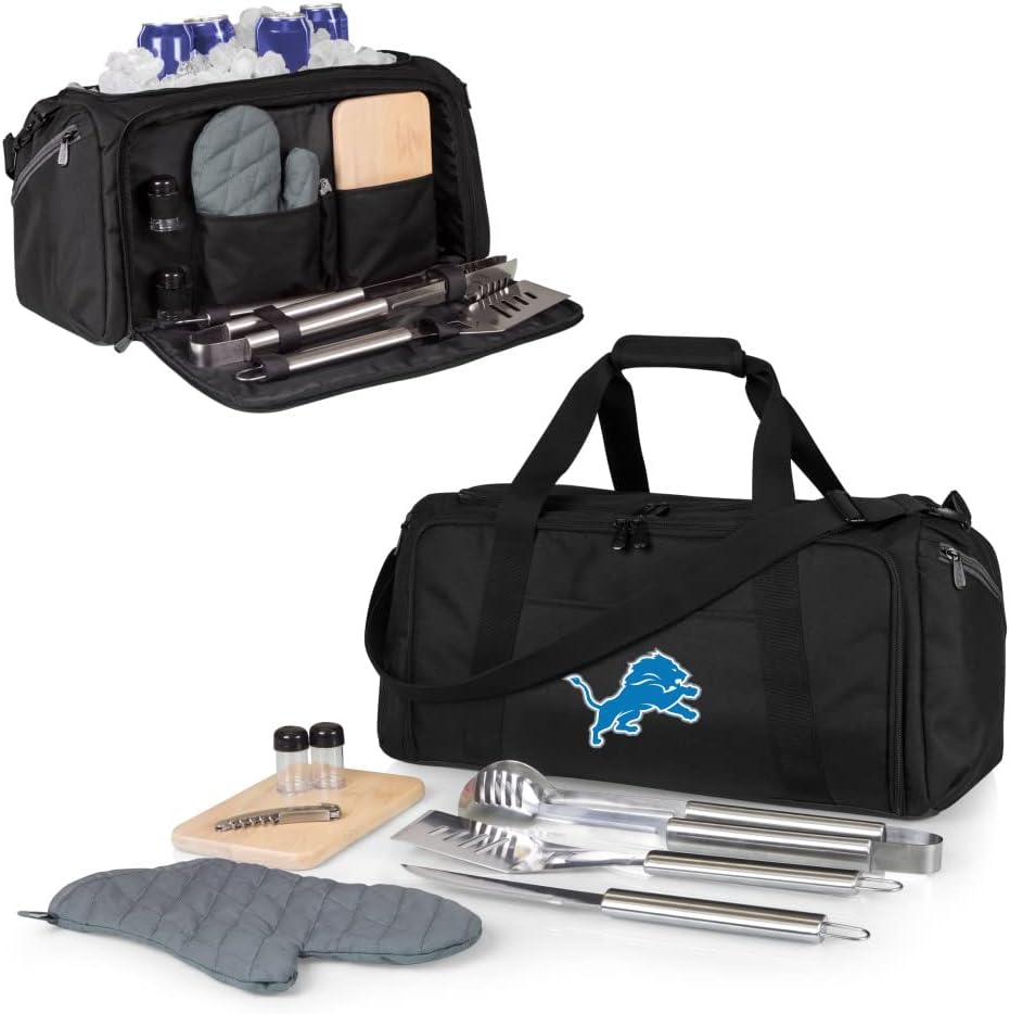 NFL BBQ Kit/Cooler Tote with Barbecue and Picnic Accessories