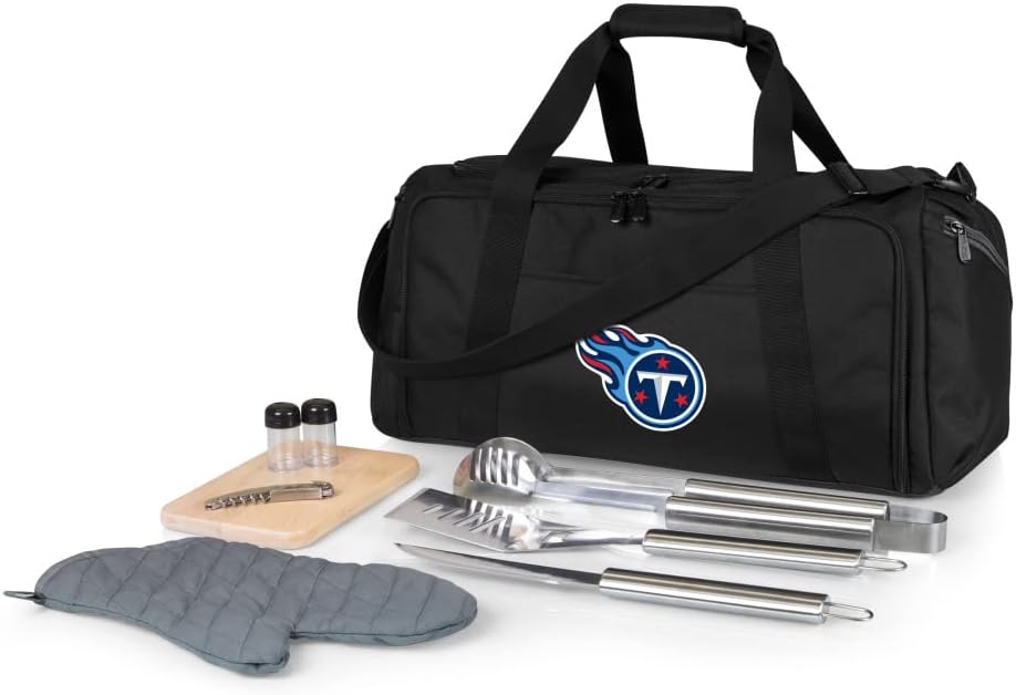 NFL BBQ Kit/Cooler Tote with Barbecue and Picnic Accessories