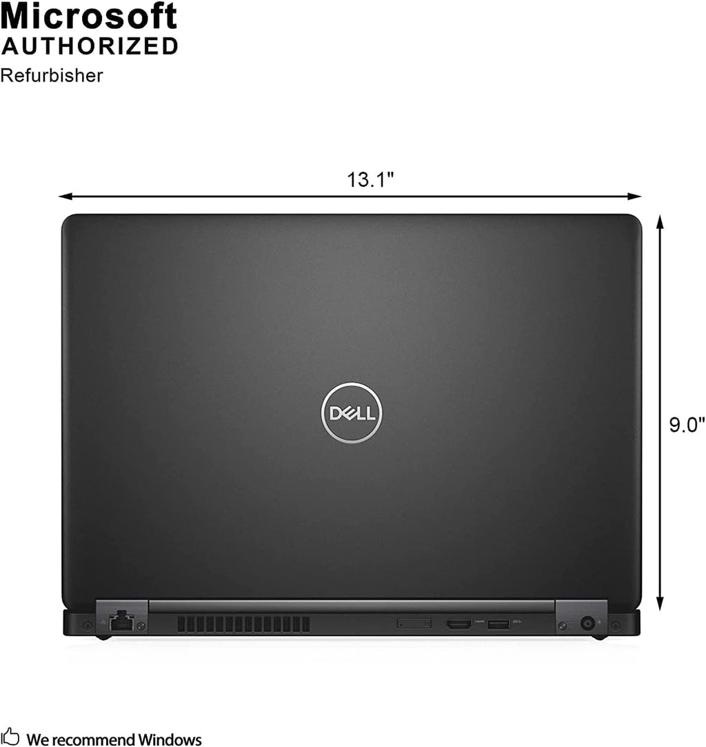 Dell Latitude 5490 14' FHD (1920 x 1080) Display Laptop Intel Core i7-8650U @ 1.90GHz 16GB RAM 512GB SSD Intel UHD Graphics 620 Windows 11 Pro (Renewed)