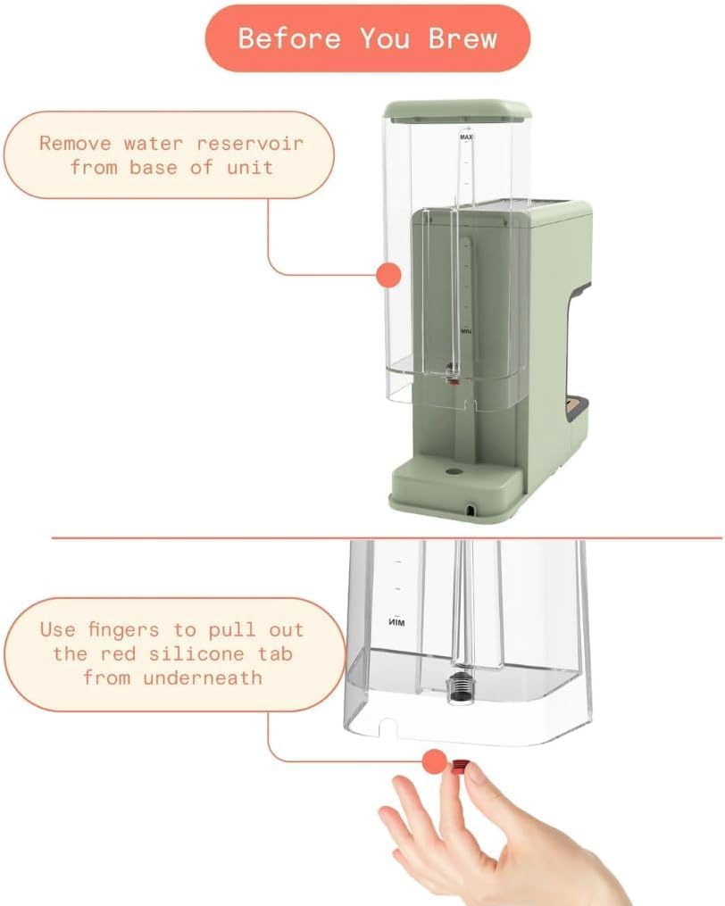Slim Espresso Maker – 20‑Bar Pressure, Dual‑Spout 52 mm Portafilter, 50 oz Removable Tank, 2‑in‑1 Steam Wand & Touch Controls (White Icing)