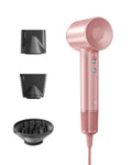 Laifen Hair Dryer, Negative Ionic Blow Dryer with 110, 000 RPM Brushless Motor for Fast Drying, High-Speed Low Noise Thermo-Control Hairdryer with Diffuser and Nozzle Attachments for Home, Travel
