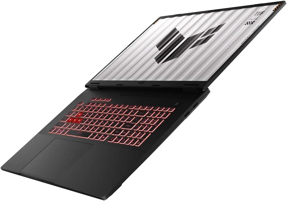 ASUS 2025 Gaming Laptop | TUF Gaming A18 | AMD 8-Core Ryzen 7 260 | NVIDIA GeForce RTX 5060 | 16GB DDR5 | 2TB SSD | 18' 1920x1200 144Hz | Win11 Pro - Wi-Fi 6E - BT 5.3 - RGB Backlit KB - Jaeger Gray