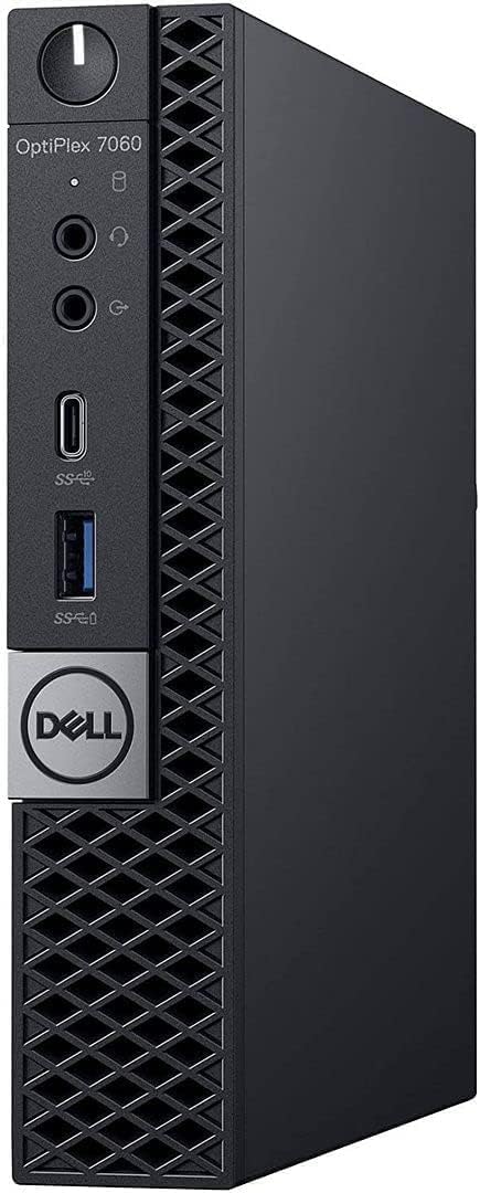 Dell OptiPlex 5060 Micro PC | Intel Core i5-8500T | 16GB RAM | 256GB NVME + 500GB HDD | Windows 11 Pro | Built in WiFi 6 | Mini PC | Pc Monitor Mount (Renewed)