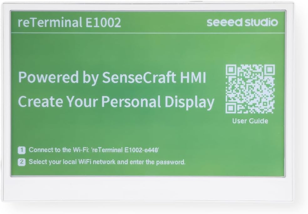 reTerminal E1002 – 7.3″ Color E Ink Spectra 6 Smart Display, ESP32-S3 WiFi Dashboard Panel, No-Code SenseCraft HMI, Home Assistant & ESPHome Compatible, Ultra-Low Power with 3-Month Battery Life