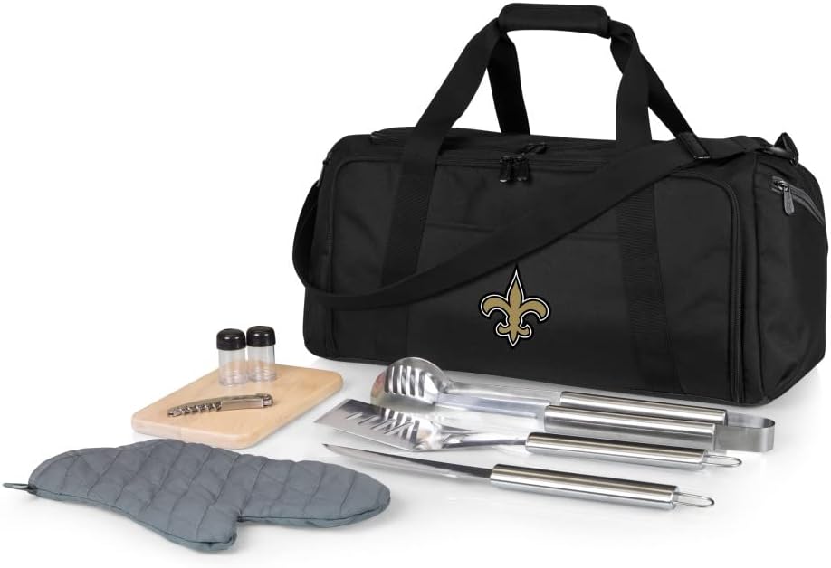NFL BBQ Kit/Cooler Tote with Barbecue and Picnic Accessories