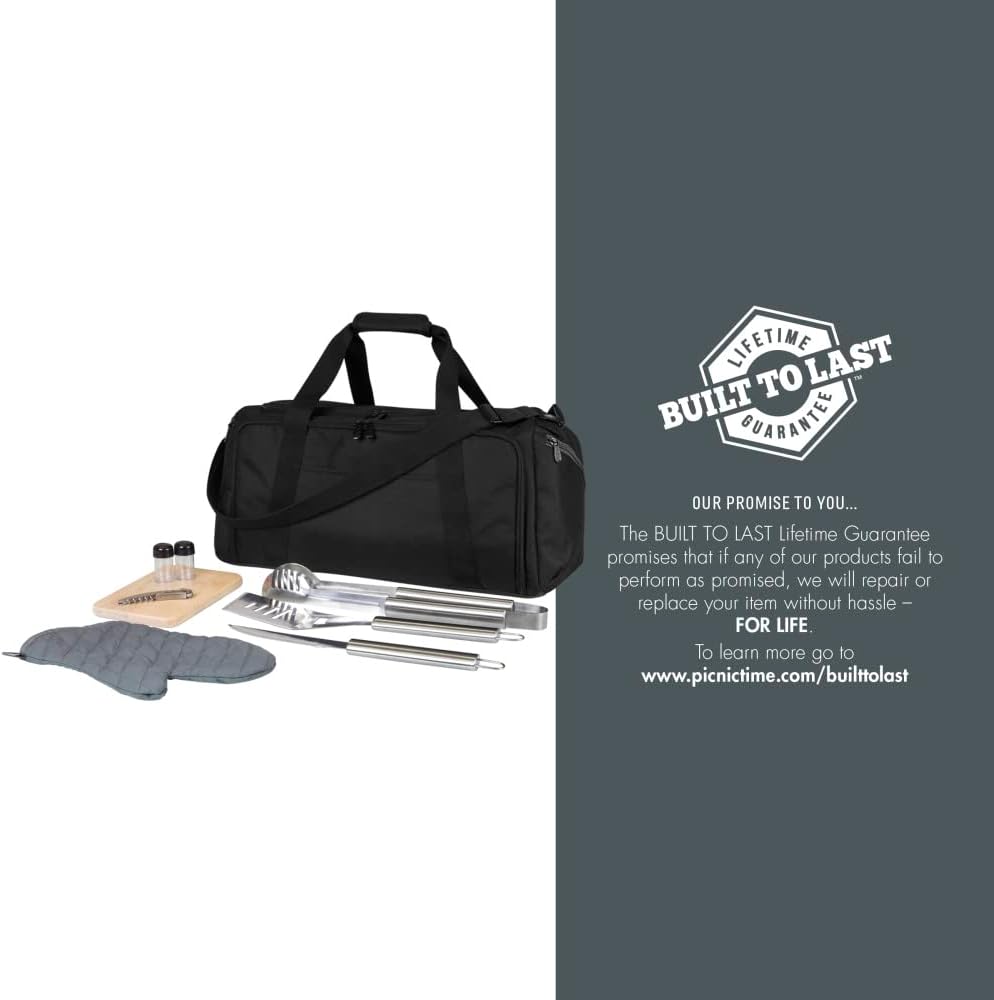 NFL BBQ Kit/Cooler Tote with Barbecue and Picnic Accessories