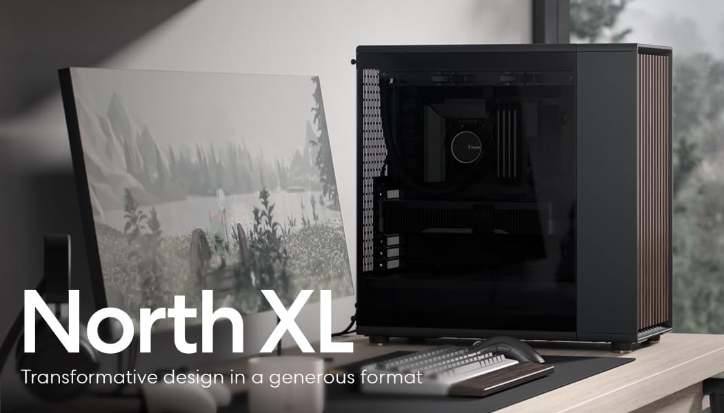 Fractal Design North XL Charcoal Black TG Dark