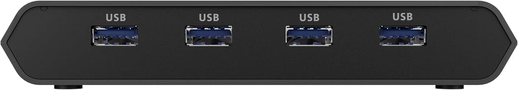 IOGEAR 2-Port 4K USB-C Desktop KVM with DISPLAYPORT Output and USB Peripheral