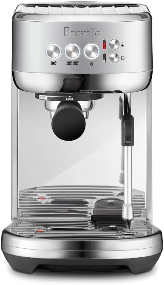 Breville RM-BES500BSS1BUS1 Bambino Plus Espresso Machine, Brushed Stainless Steel (Certified Remanufactured)