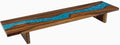Desky Monitor Stand – Pheasantwood Blue River Desktop Riser with Matching Timber Legs, Ergonomic Screen Elevation, Integrated Cable Port