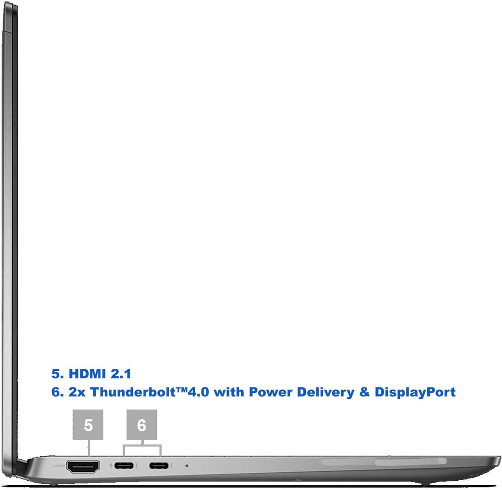 Dell Latitude 7450 14' FHD+ Ultralight Laptop, Intel Core Ultra 7-165H vPro, 32GB RAM, 1TB NVMe SSD, WiFi 7, BT, Webcam, HDMI, USB-C, Thunderbolt, Backlit Keyboard, Windows 11 Pro