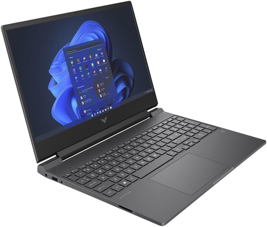 HP Victus Gaming Laptop, 15.6-inch FHD IPS 144Hz, AMD Ryzen 5-5600H, NVIDIA GeForce RTX 1650 4GB, Backlit KB, Win 11 Pro, w/Mouse Pad (16GB RAM |512GB PCIe SSD)