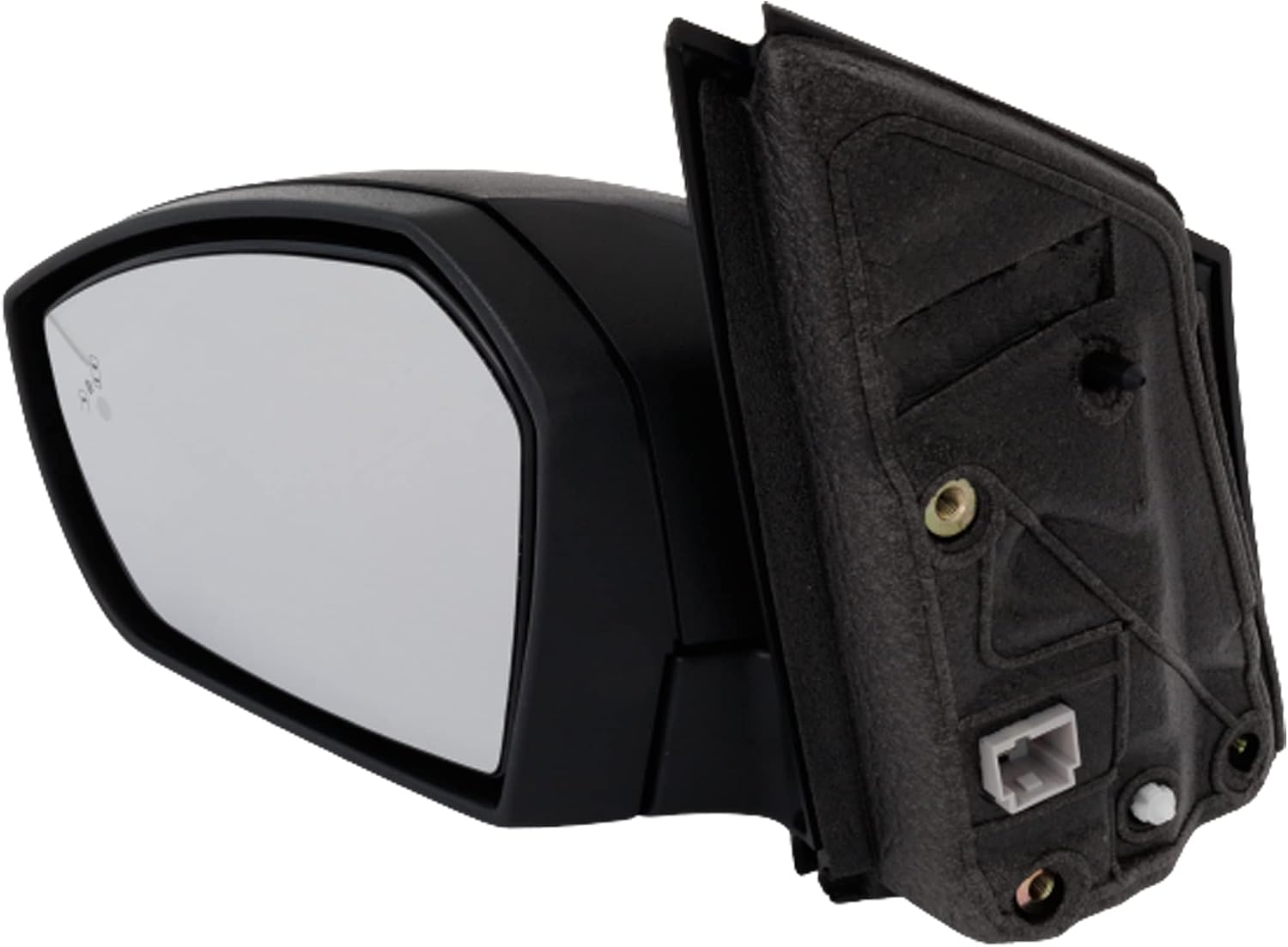 Kool Vue Driver Side Power Non-Heated Mirror for Ford Escape 2017-2019 With Blind Spot Monitor; Without Signal Light, Memory & Puddle Lamp Textured