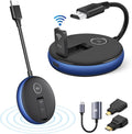 Wireless HDMI PRO- Transmitter and Receiver, Wirelessly Multi-TV Extender Kit, 5G Clip w/Heat-Control, Plug and Play 165FT/50M 2.4G/5.8G @60Hz, Stream Video from Laptop/PC to Multiple HDTV/Monitor