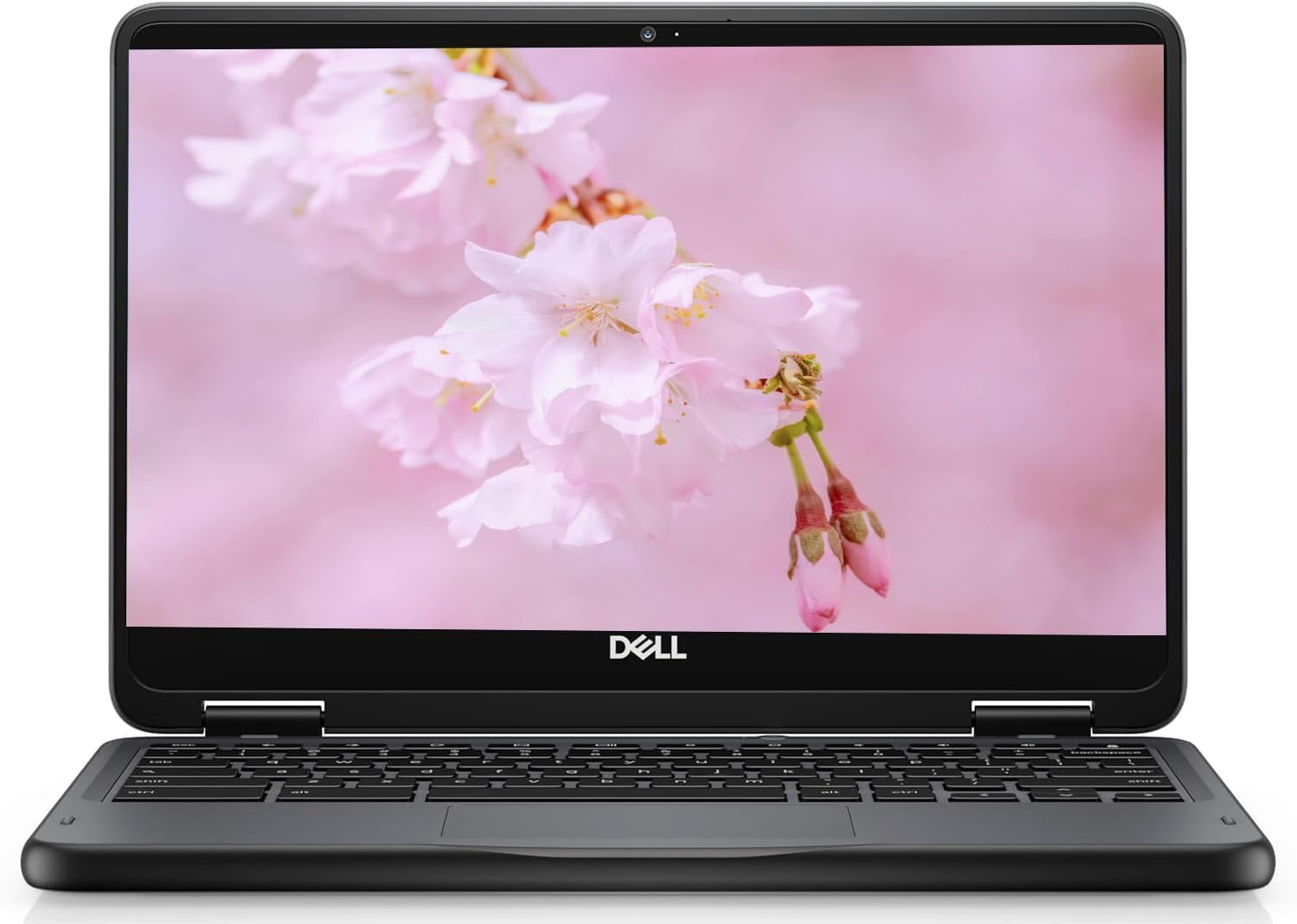 Dell 11' HD IPS Convertible Chromebook with Touchscreen, Intel Quad-Core Processor Up to 2.2GHz, 4GB Ram, 32GB Storage, Ultra-Fast WiFi, Chrome OS, Dark Black (Renewed)