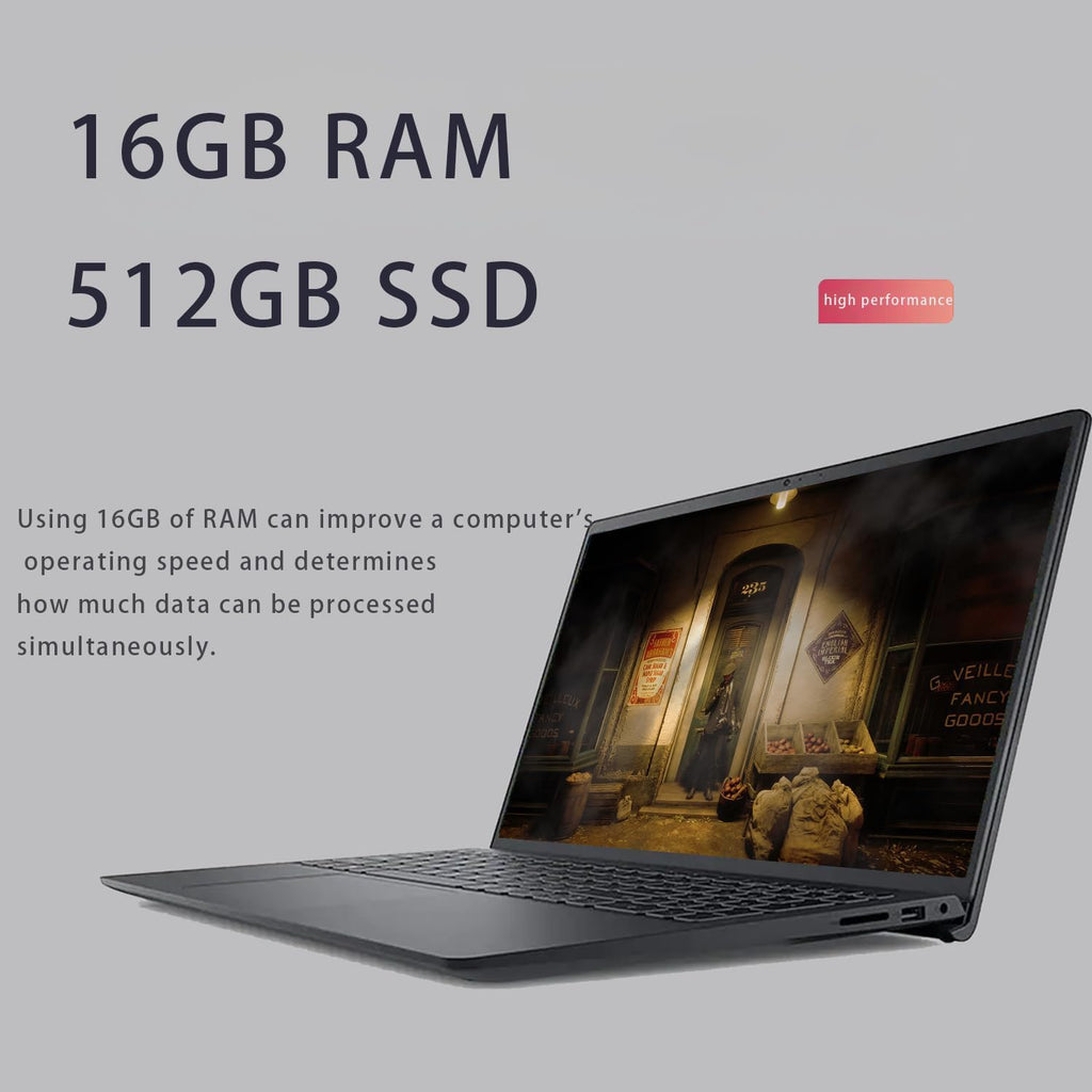 Dell Inspiron 15 3530 Touchscreen Laptop | Intel 10-Core i5-1334U (Beat i7-1250U) | 15.6' FHD Anti-Glare | 16GB RAM | 512GB PCIe SSD | WiFi-6 | Win11 | Ethernet RJ-45 | Long Battery Life | w/WOWPC USB