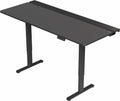 VIVO Electric 71 x 30 inch Standing Desk with Concealed Cable Trays and Full-Size Mouse Pad, Dual Motor Memory Controller Height Adjustment, Black Top Black Frame, DESK-KIT-E2B-P3B-71