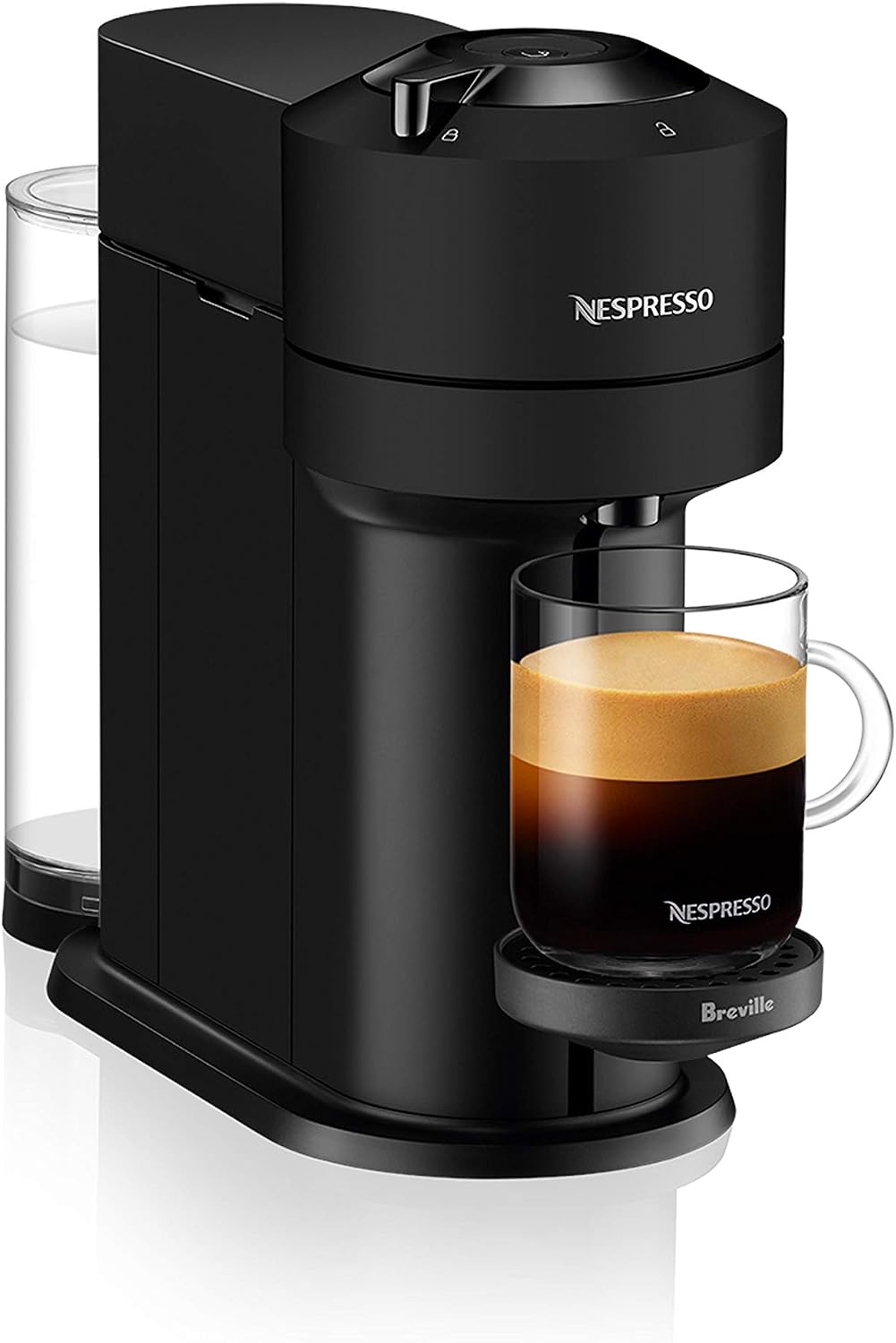 Nespresso VertuoPlus Coffee and Espresso Machine by Breville,1.1 liters, Ink Black