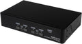 StarTech.com 4 Port DisplayPort KVM Switch w/ Audio - USB, Keyboard, Video, Mouse, Computer Switch Box for 2560x1600 DP Monitor , TAA (SV431DPUA)