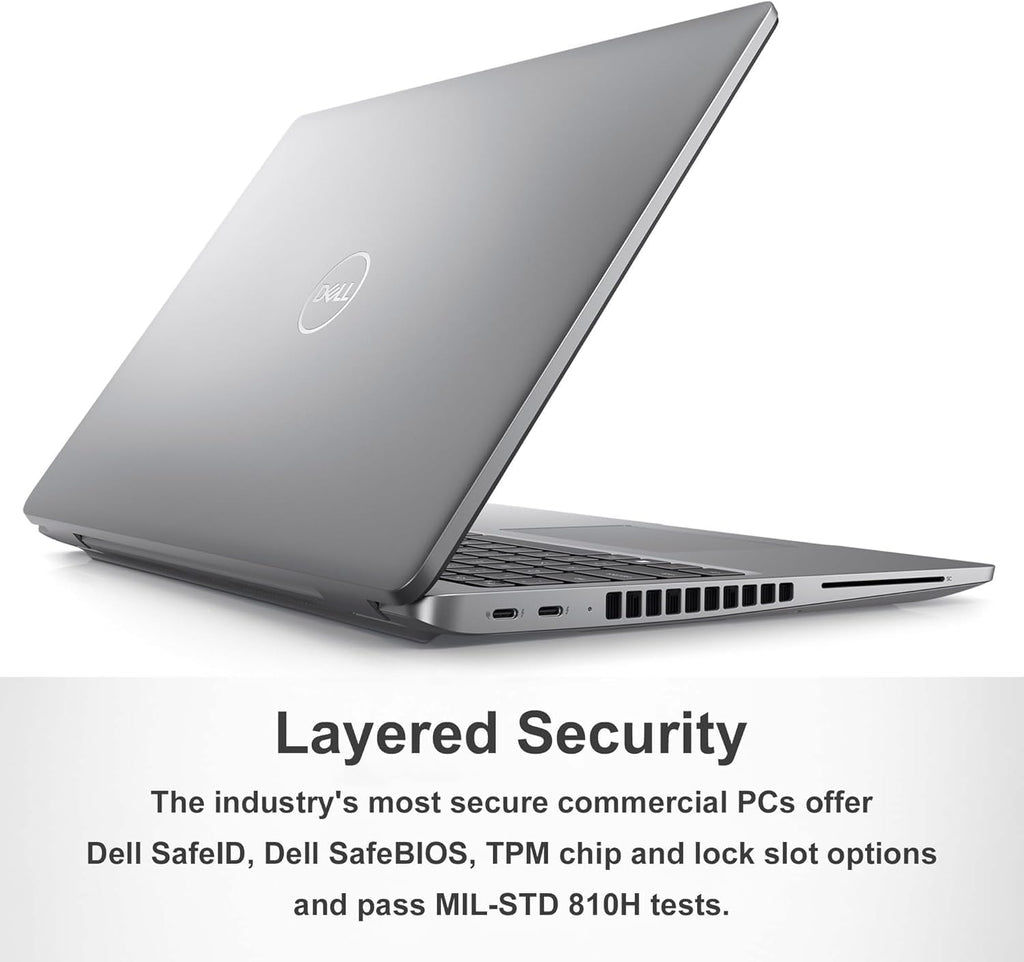 Dell Latitude 5550 5000 Business AI PC Laptop (15.6' FHD Anti-Glare, Intel 12-Core Ultra 5 125U (> i7-1355U), 16GB DDR5 RAM, 512GB SSD), Backlit, 1080p Webcam, 2x Thunderbolt 4, Ethernet, Win 11 Pro