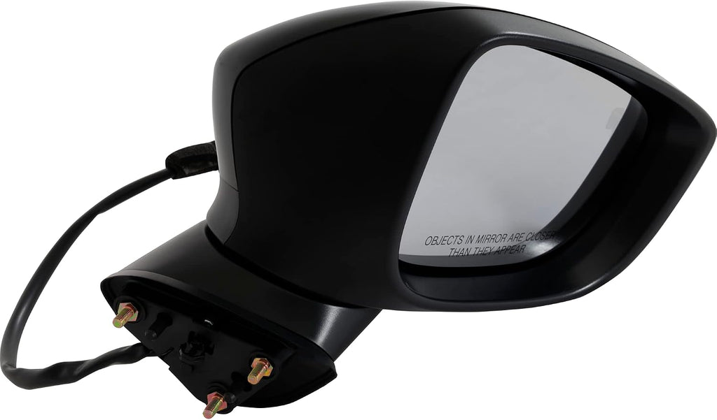 Garage-Pro Passenger Side Power Non-Heated Mirror For Mazda 6 2017-2021, Passenger Side Mirror Replacement, Right Side Mirror With Signal Light & Blind Spot Monitor, Paintable