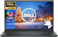 Dell Touchscreen 15.6' FHD Business Laptop Computer, Intel Core i7-1355U 10-Core Processor, 16GB RAM 1TB Storage (512GB SSD+512GB Docking Set), Windows 11, AI Copilot, Numeric Keypad, Carbon Black