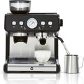 20-Bar Espresso Coffee Machine with Built-In Grinder, 2.8L Removable Tank, Adjustable Shot Volume & Steam Wand, Stainless Steel Coffee Maker for Home or Office