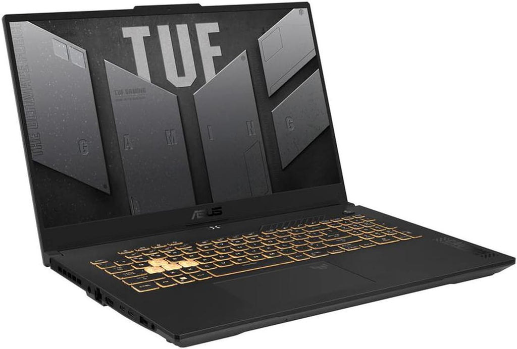 ASUS TUF F17 17.3'' Gaming Laptop, 2.5k WQHD 240Hz Display, NVIDIA GeForce RTX 4070, Intel i7-13620H, Backlit KB, Win 11 Pro, Microsoft Office & External DVD Drive, Wi-Fi 6, 64GB DDR5, 2TB SSD