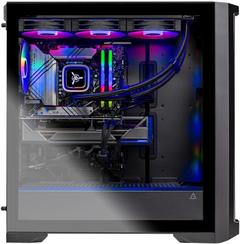 Skytech Gaming Legacy 4 Gaming PC, Intel i9 14900K 3.2GHz, NVIDIA RTX 5070 12GB VRAM, Z790 Board, 1TB Gen4 NVMe SSD, 32GB DDR5 RAM 6000, 850W Gold ATX 3 PSU, 420 ARGB AIO, WI-FI 5, Windows 11