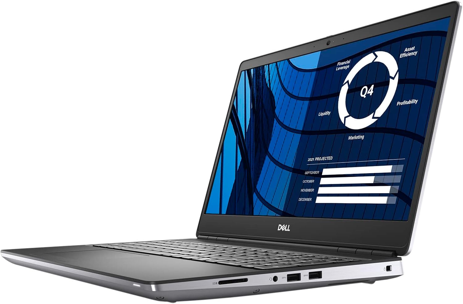 Dell Precision 7750 17.3' FHD Intel Core i7-10850H 2.7GHz Hexa Core, 32GB RAM, 1TB SSD, Windows 11 Pro 64Bit, CAM, NVIDIA Quadro RTX 3000 6GB, Gray (Renewed)