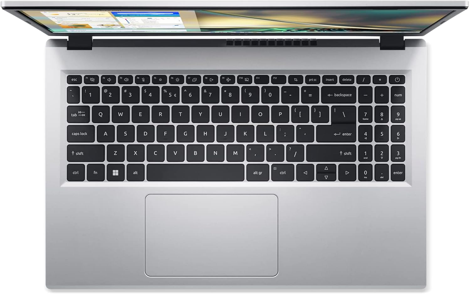 acer Aspire 3 A315-24PT-R0UX Slim Laptop, 15.6' Full HD IPS Touch Display, AMD Ryzen 5 7520U Quad-Core Processor, AMD Radeon Graphics, 16GB LPDDR5, 512GB NVMe SSD, Wi-Fi 6, Windows 11 Home