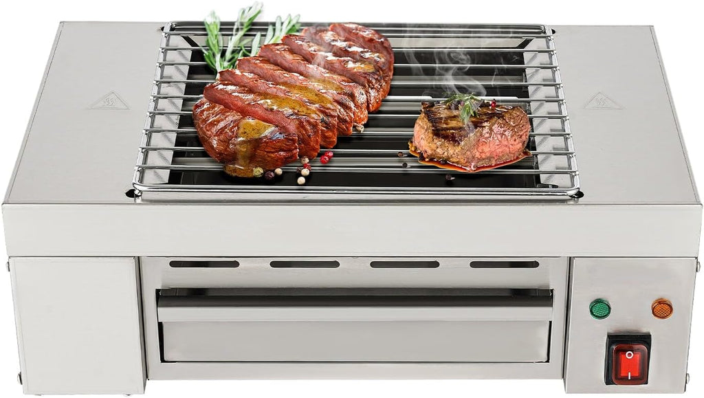 Barbecue Electric Grill, 1500W Smokeless Indoor Grills