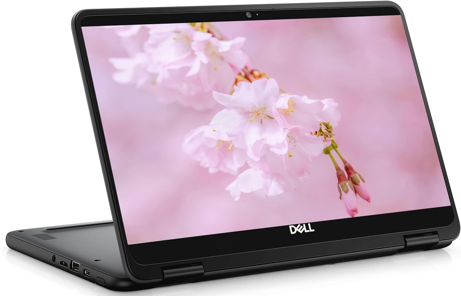 Dell 11' HD IPS Convertible Chromebook with Touchscreen, Intel Quad-Core Processor Up to 2.2GHz, 4GB Ram, 32GB Storage, Ultra-Fast WiFi, Chrome OS, Dark Black (Renewed)