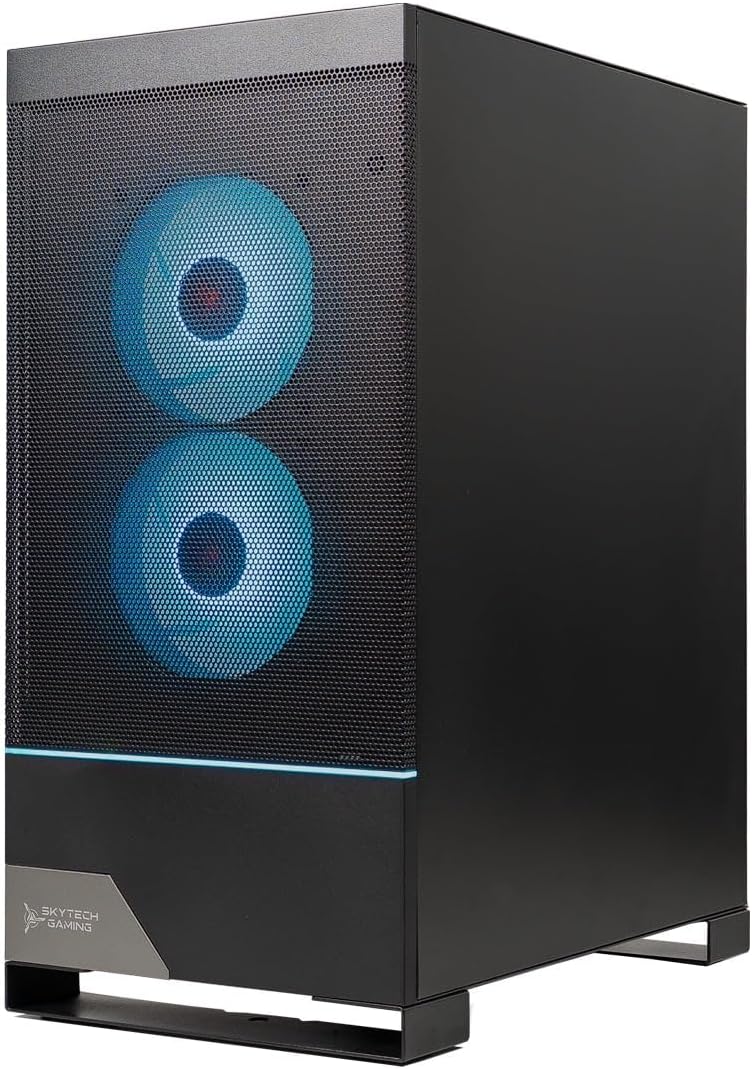 Skytech Gaming Nebula 2 Gaming PC, Intel i5 14400F 2.5GHz, NVIDIA RTX 5050 8GB, 1TB NVMe SSD, 16GB DDR4 RAM 3200, 650W Gold PSU, Wi-Fi, Win 11, Desktop