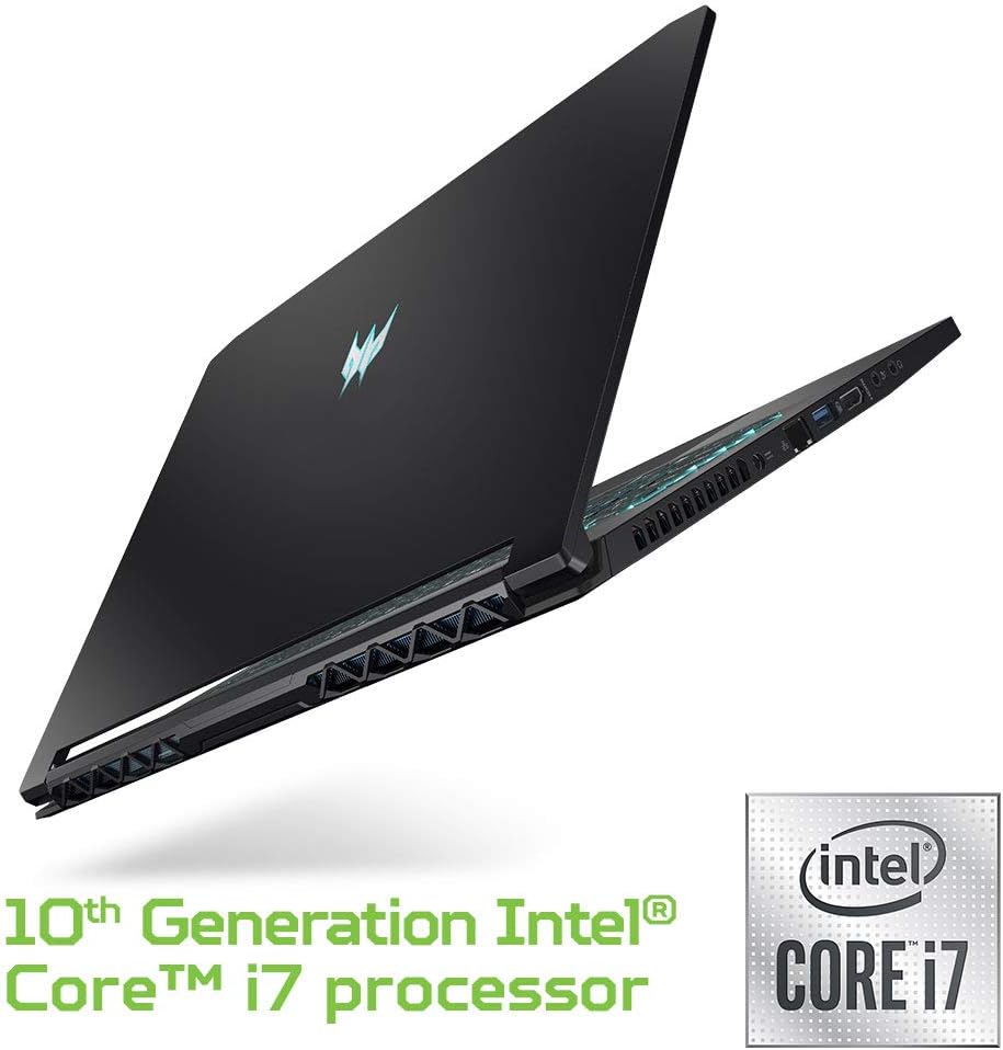 Acer Predator Triton 500 PT515-52-73L3 Gaming Laptop, Intel i7-10750H, NVIDIA GeForce RTX 2070 SUPER, 15.6' FHD NVIDIA G-SYNC Display, 300Hz, 16GB Dual-Channel DDR4, 512GB NVMe SSD, RGB Backlit KB