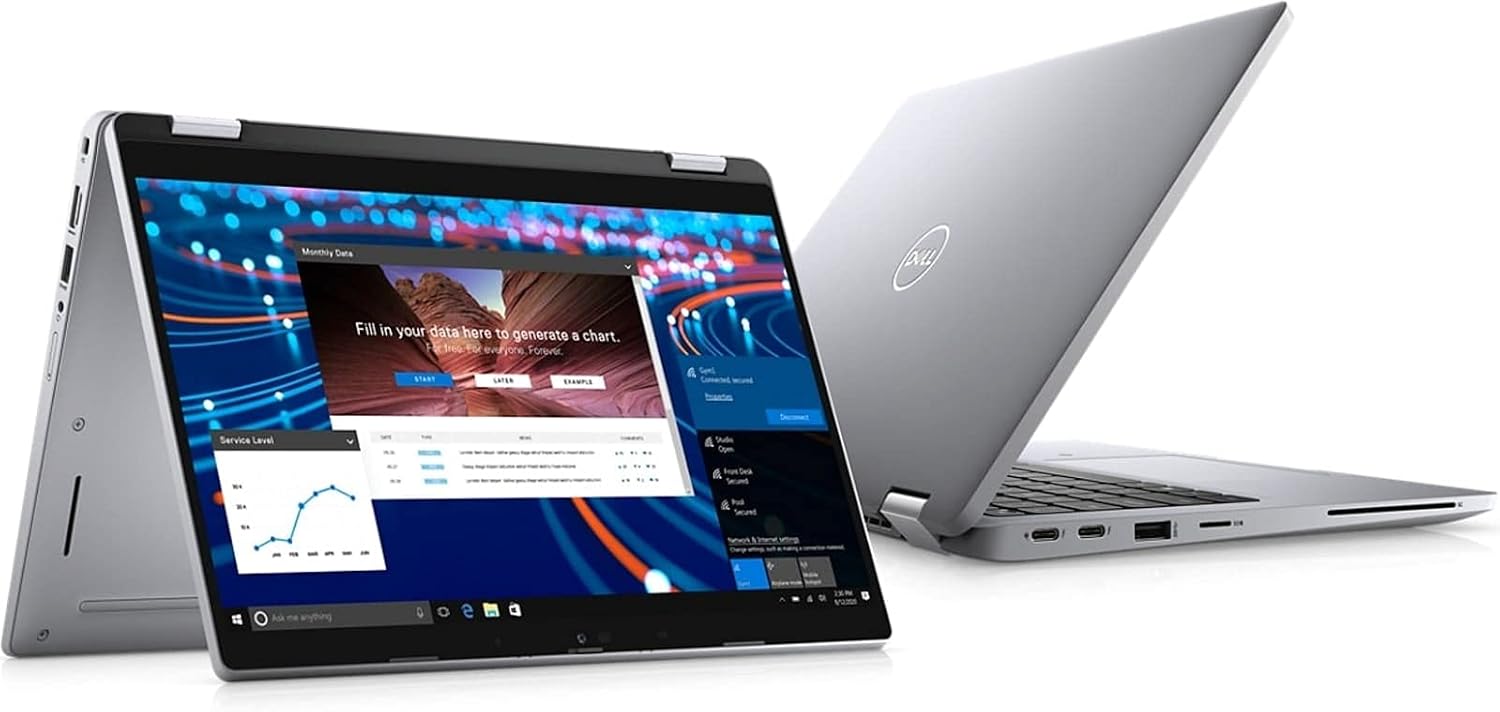 Dell Latitude 5320 Laptop | 13.3' 1920x1080 FHD | Core i5-1145G7-512GB SSD Hard Drive - 8GB RAM | 4 cores @ 4.4 GHz Win 11 Pro Black (Renewed)
