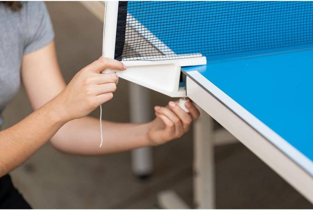 STIGA Outdoor Table Tennis Table – All-Weather Waterproof Aluminum Ping Pong Table with Net & Post, QuickPlay Assembly, 108' L x 60' W x 30' H
