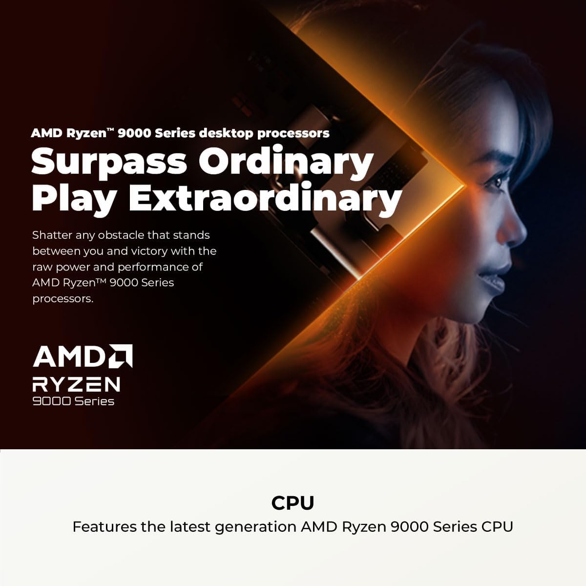 CyberPowerPC Gamer Xtreme Gaming PC, AMD Ryzen 9 9900X 4.4GHz, GeForce RTX 5070 12GB, 32GB DDR5, 1TB PCIe 4.0 SSD, WiFi Ready & Windows 11 Home (GXiVR8080A41)