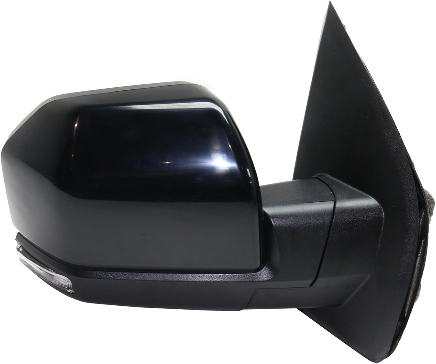 Kool Vue Passenger Side Mirror For Ford F-150 2015-2020 Power Heated Fold Signal Light, Blind Spot Mirrors, Memory Puddle Lamp, Paintable