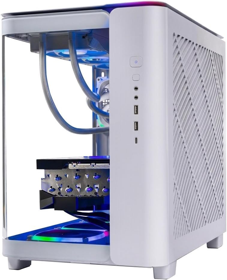 Skytech Gaming King 95 Gaming PC, Intel Ultra 7 270K Plus 5.4GHz, NVIDIA RTX 5070 Ti 16GB VRAM, 1TB Gen4 NVMe SSD, 32GB DDR5 RAM 6000, 850W Gold ATX 3 PSU, 360 ARGB AIO, WI-FI 6, Windows 11, Desktop