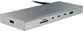 Razer USB 4 Dock: 14 Ports (Type C, Type A, HDMI, DP, Ethernet, SD, 3.5mm) - Dual Monitor Up to 4K 120 Hz - Laptop & Phone Fast Charge - Durable Lightweight Casing - Windows & Mac Compatible - Mercury